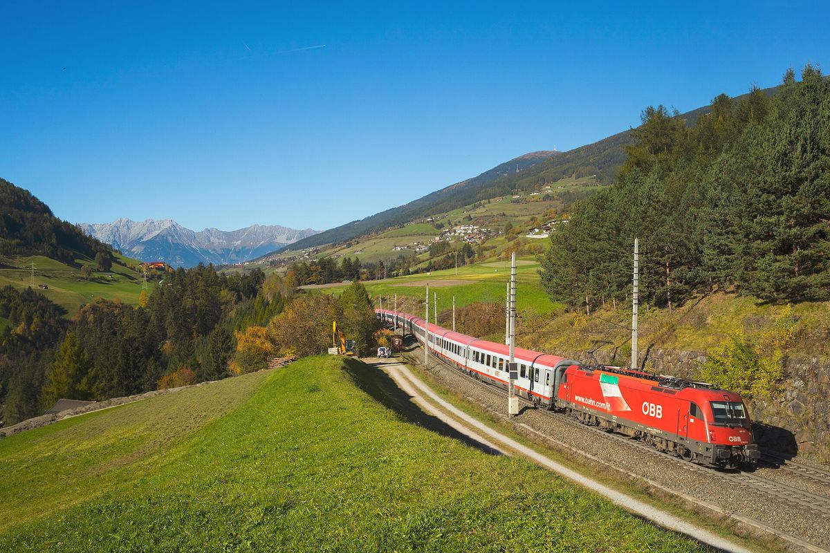 Die Brennerbahn, der Weg nach Italien